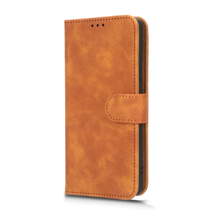 For Google Pixel 7a Skin Feel Magnetic Flip Leather Phone Case