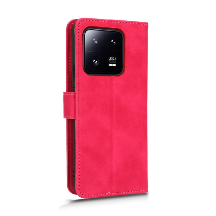 For Xiaomi 13 Pro Skin Feel Magnetic Flip Leather Phone Case