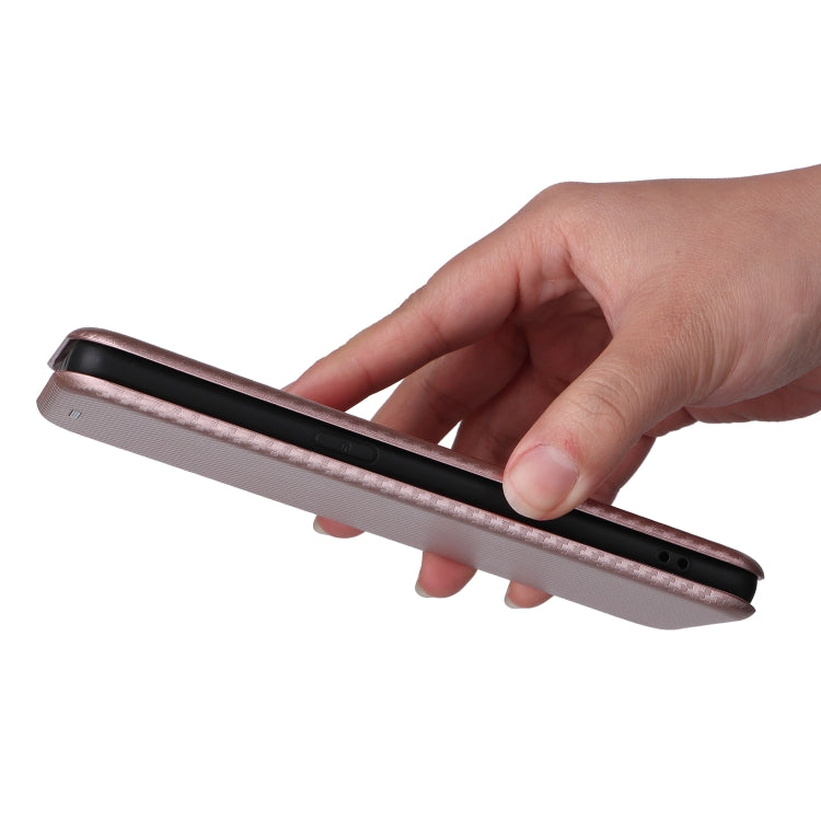 For OPPO Reno9 / Reno9 Pro 5G Carbon Fiber Texture Flip Leather Phone Case