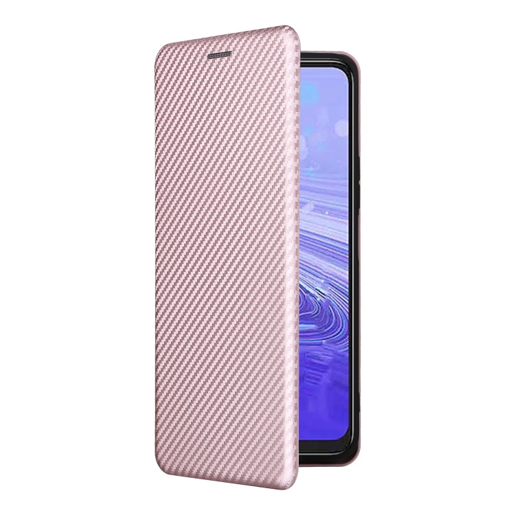 For TCL 40SE Carbon Fiber Texture Flip Leather Phone Case