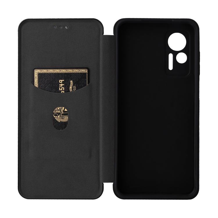 For Ulefone Note 14 Carbon Fiber Texture Flip Leather Phone Case