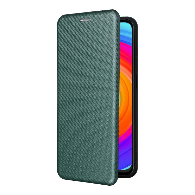 For Ulefone Note 14 Carbon Fiber Texture Flip Leather Phone Case