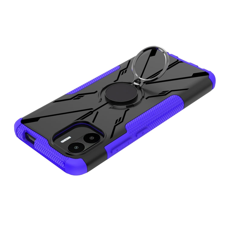 For Xiaomi Redmi A1 4G Armor Bear Shockproof PC + TPU Phone Case with Ring