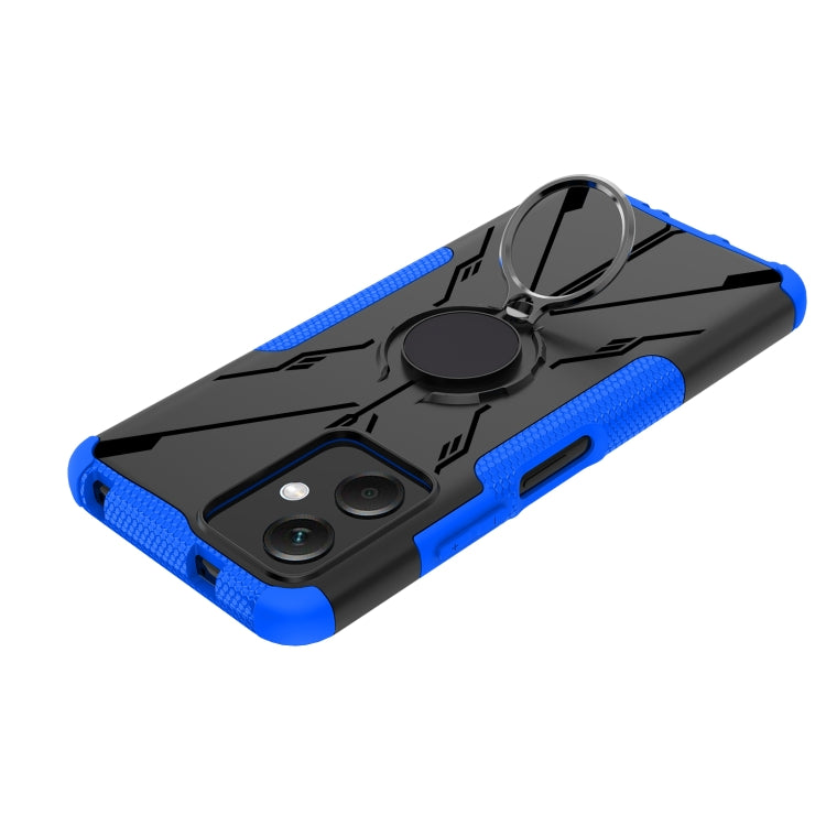 For Xiaomi Redmi Note 12 5G Armor Bear Shockproof PC + TPU Phone Case with Ring