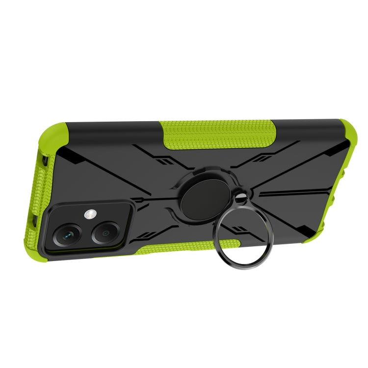 For Xiaomi Redmi Note 12 5G Armor Bear Shockproof PC + TPU Phone Case with Ring