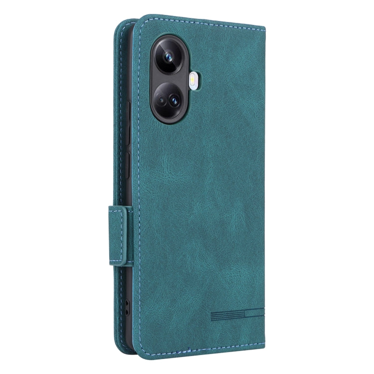 For Realme 10 Pro+ Magnetic Clasp Leather Phone Case