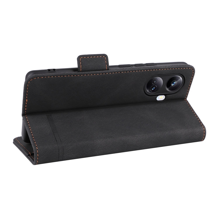 For Realme 10 Pro+ Magnetic Clasp Leather Phone Case