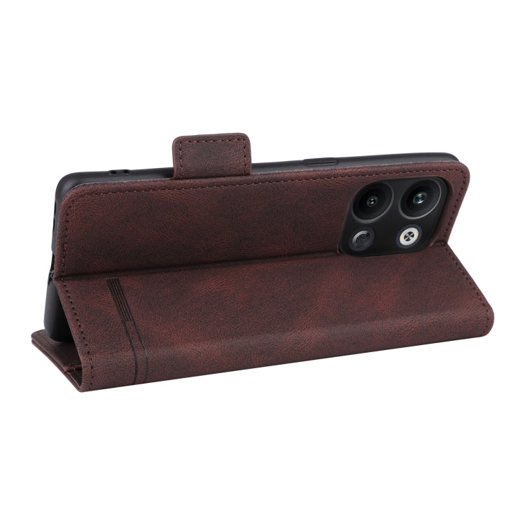 For OPPO Reno9 / Reno9 Pro 5G Magnetic Clasp Leather Phone Case