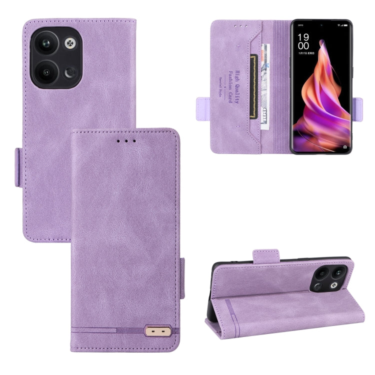 For OPPO Reno9 / Reno9 Pro 5G Magnetic Clasp Leather Phone Case