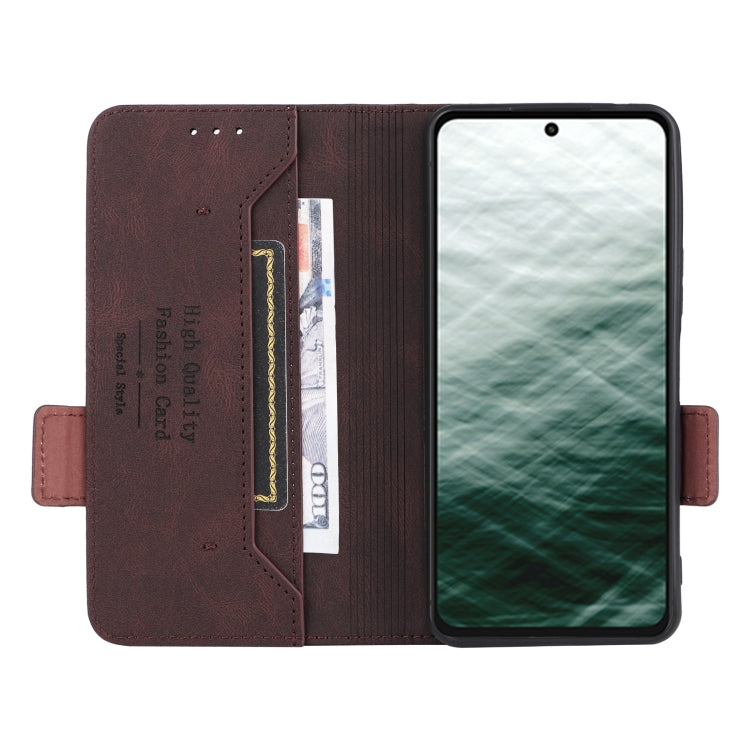 For Fujitsu Arrows N F-51C Magnetic Clasp Leather Phone Case