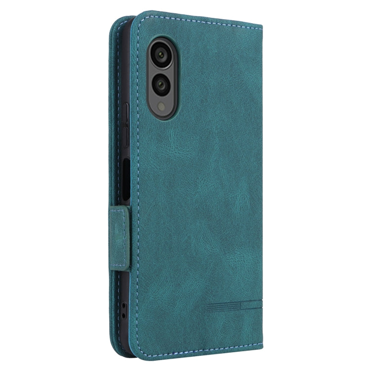 For Fujitsu Arrows N F-51C Magnetic Clasp Leather Phone Case