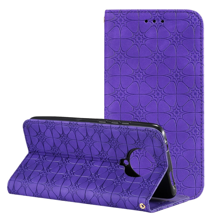 For Xiaomi Redmi K30 Pro Lucky Flowers Embossing Pattern Magnetic Horizontal Flip Leather Case with Holder & Card Slots