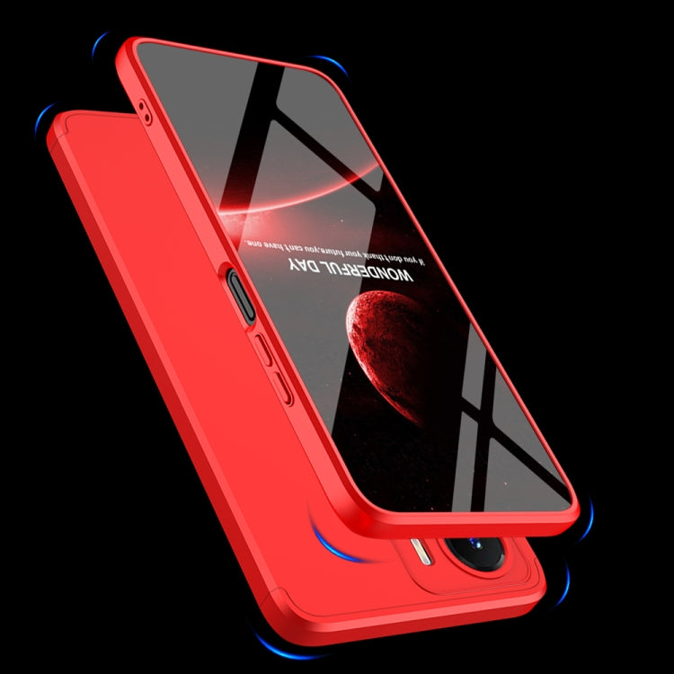 For vivo Y16 GKK Three Stage Splicing Full Coverage PC Phone Case