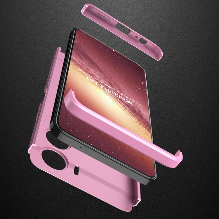 For vivo Y16 GKK Three Stage Splicing Full Coverage PC Phone Case