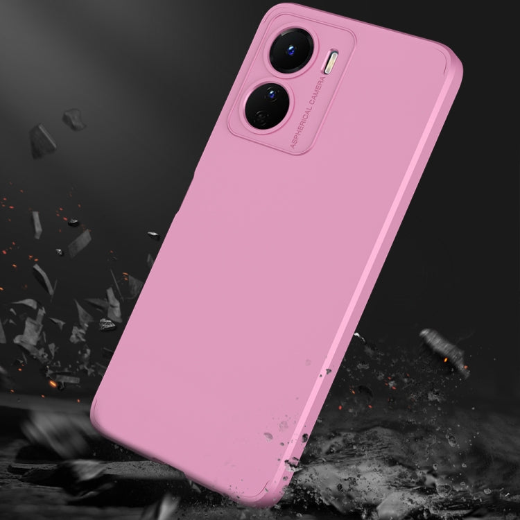 For vivo Y16 GKK Three Stage Splicing Full Coverage PC Phone Case