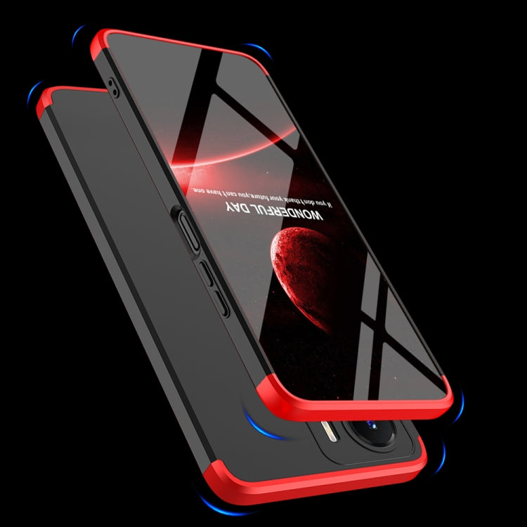 For vivo Y16 GKK Three Stage Splicing Full Coverage PC Phone Case