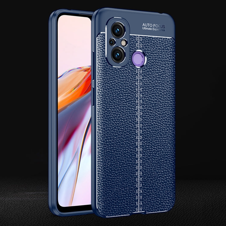 For Xiaomi Redmi 12C Litchi Texture Shockproof TPU Phone Case