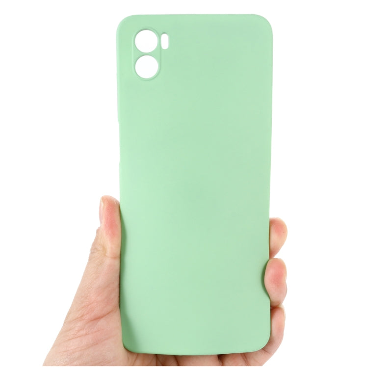 For Motorola Moto E22s Color Liquid Silicone Phone Case