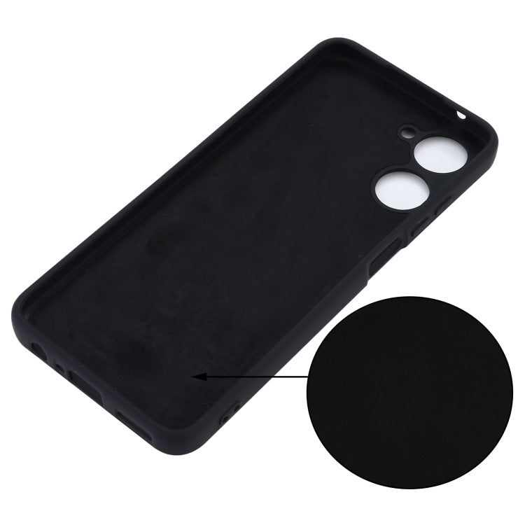 For Realme 10 4G Color Liquid Silicone Phone Case