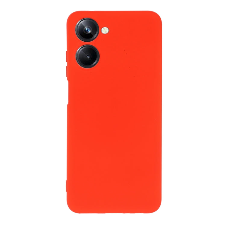 For Realme 10 4G Color Liquid Silicone Phone Case