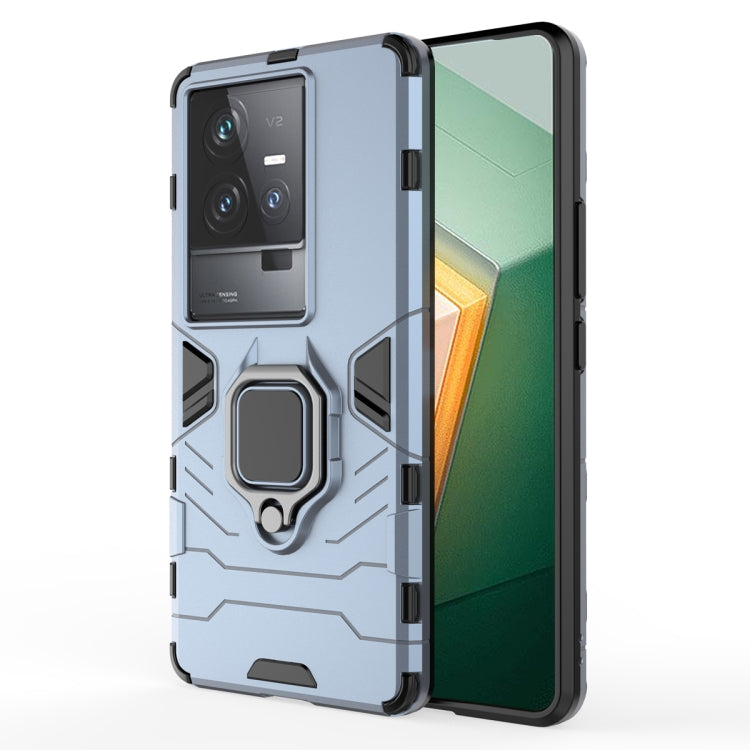 For vivo iQOO 11 Magnetic Ring Holder PC + TPU Phone Case