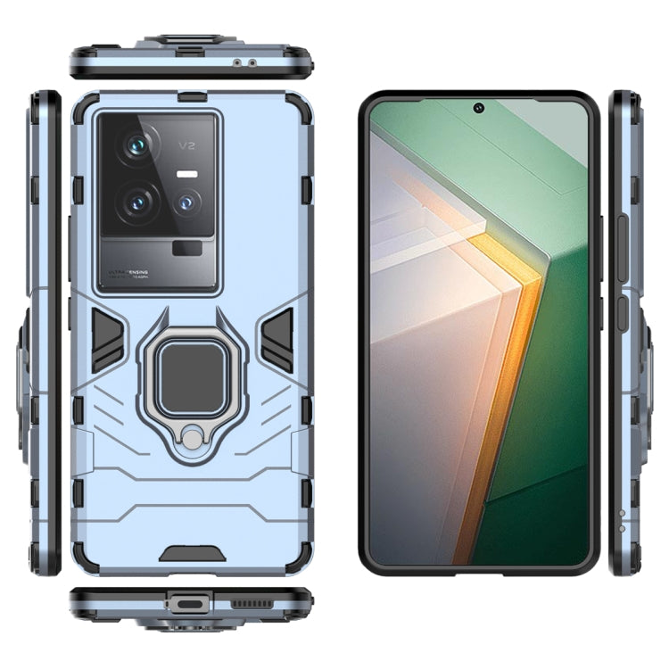 For vivo iQOO 11 Magnetic Ring Holder PC + TPU Phone Case