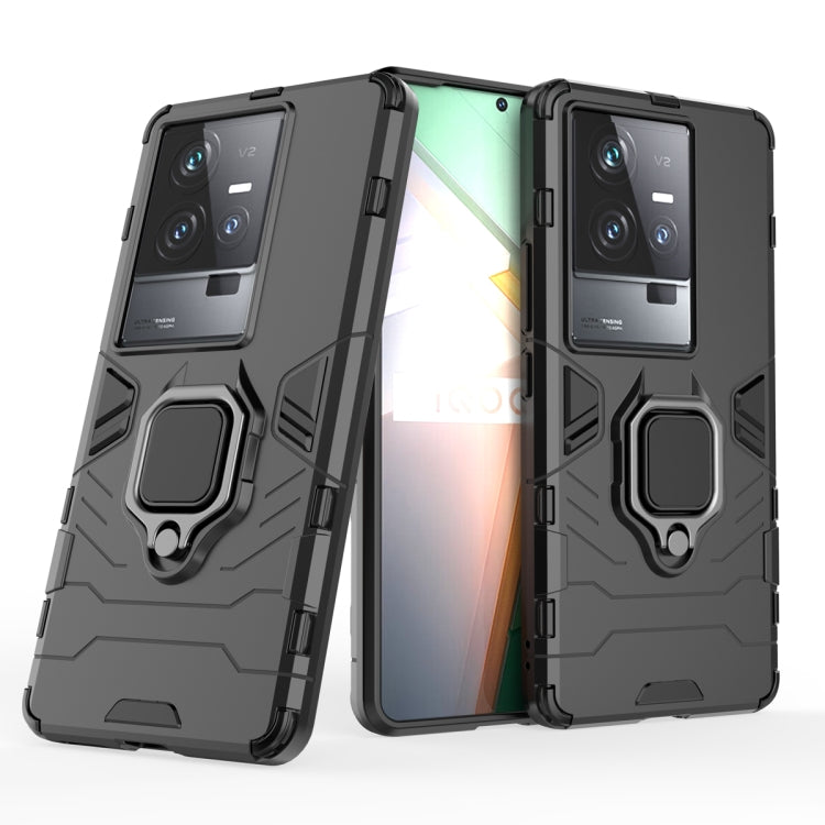 For vivo iQOO 11 Magnetic Ring Holder PC + TPU Phone Case