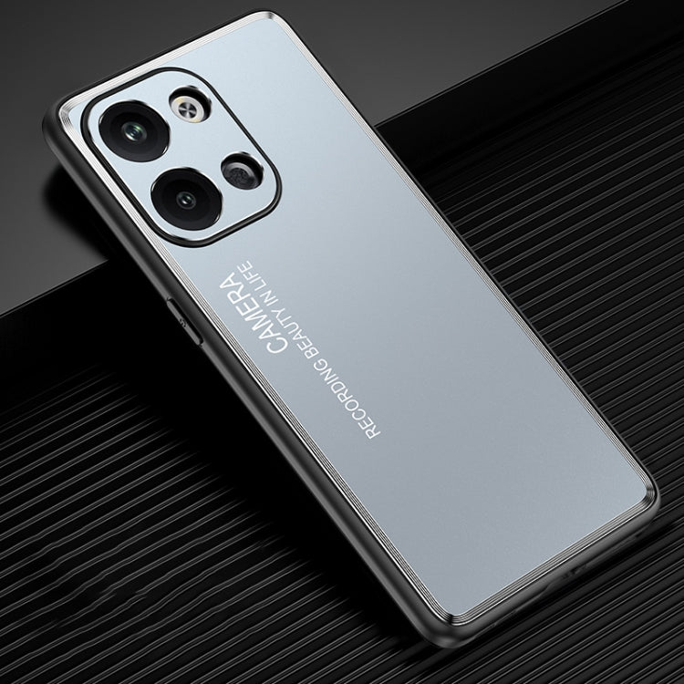 For OPPO Reno9 Frosted Metal Phone Case