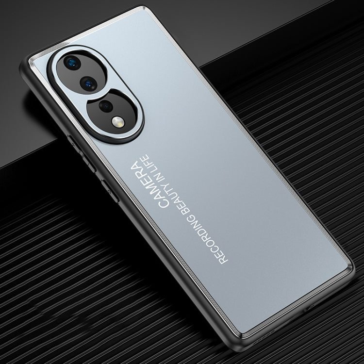 For Honor 80 Frosted Metal Phone Case