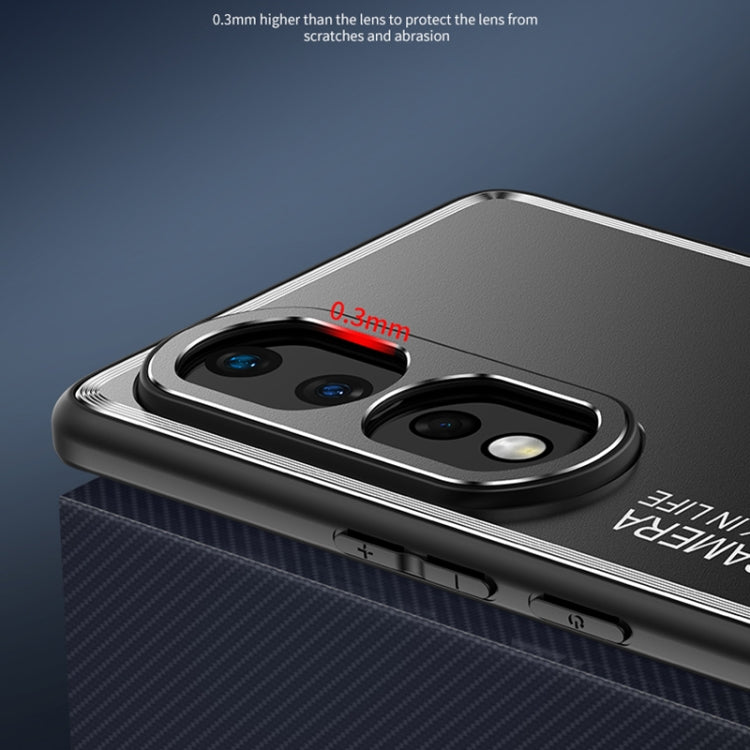 For Honor 80 Pro Frosted Metal Phone Case