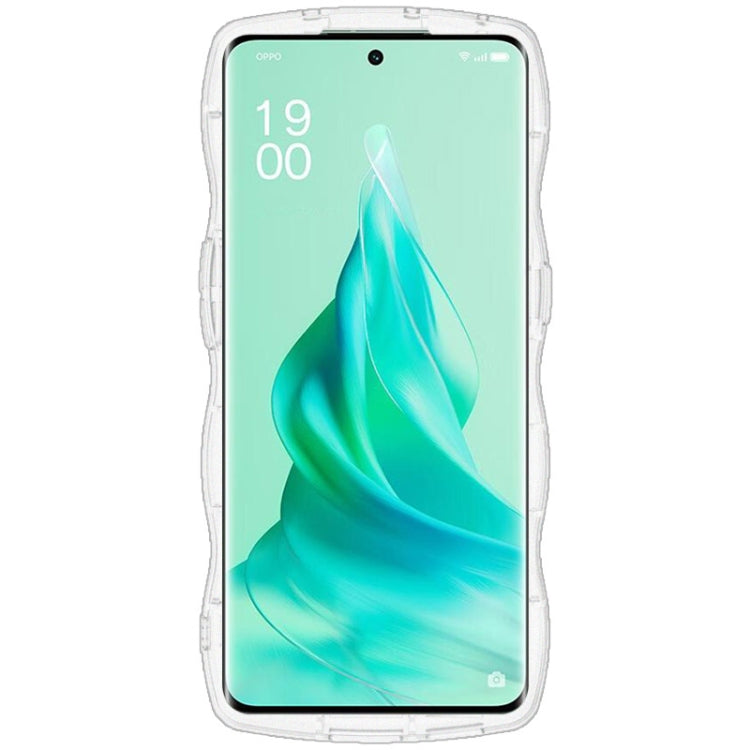 For OPPO Reno9 Pro+ 5G IMAK UX-8 Series Transparent Shockproof TPU Phone Case