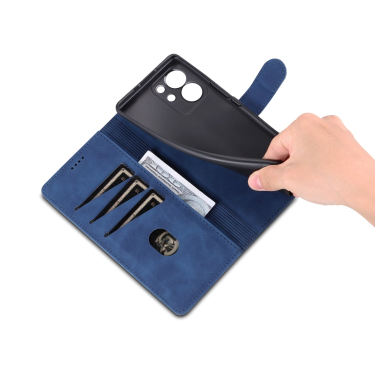 For Honor 80 SE AZNS Skin Feel Calf Texture Flip Leather Phone Case