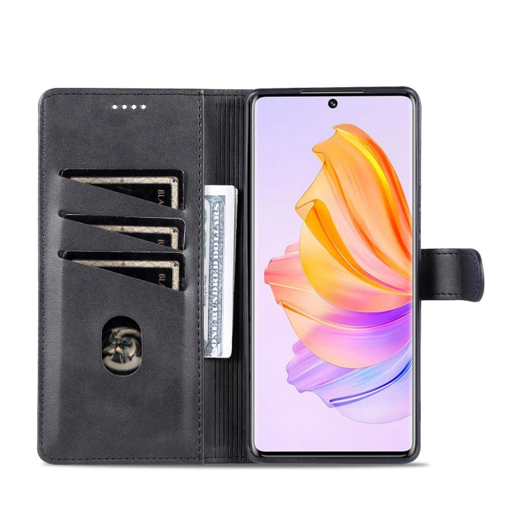 For Honor 80 SE AZNS Skin Feel Calf Texture Flip Leather Phone Case