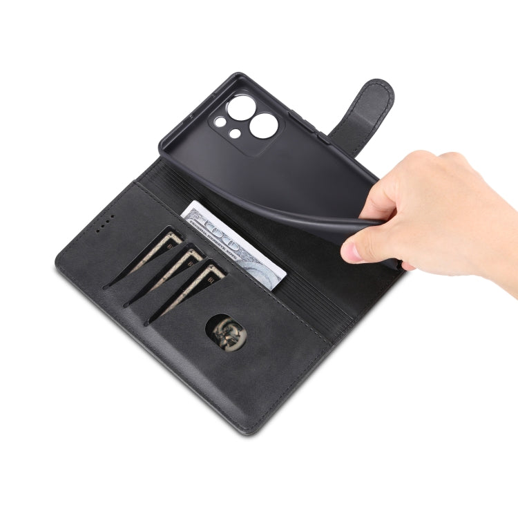 For Honor 80 SE AZNS Skin Feel Calf Texture Flip Leather Phone Case