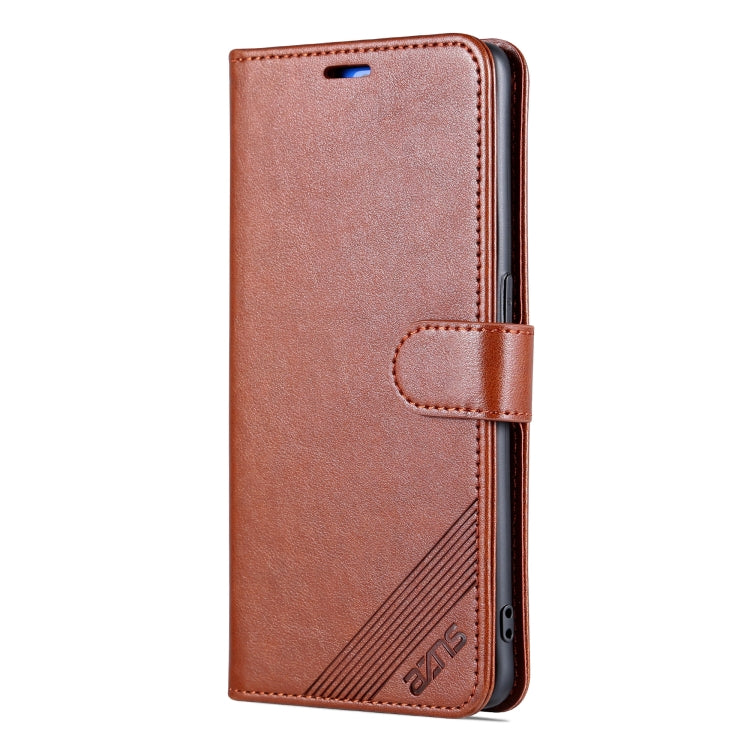 For OPPO Reno9 / Reno9 Pro AZNS Sheepskin Texture Flip Leather Phone Case