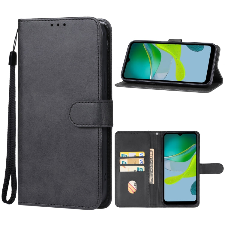For Motorola Moto E13 Leather Phone Case