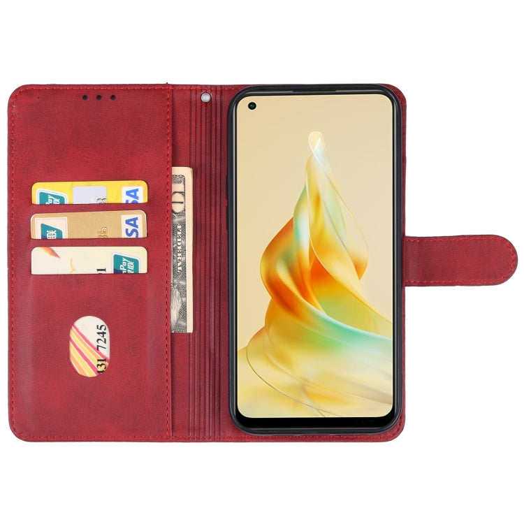 For OPPO Reno8 T 4G / CPH2481 Leather Phone Case