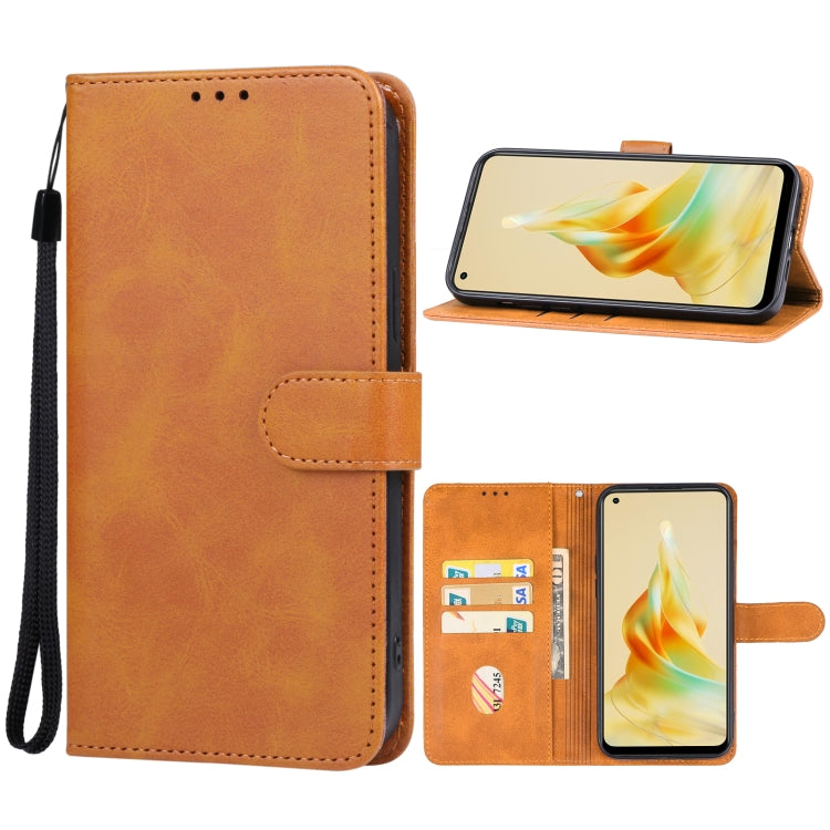 For OPPO Reno8 T 4G / CPH2481 Leather Phone Case