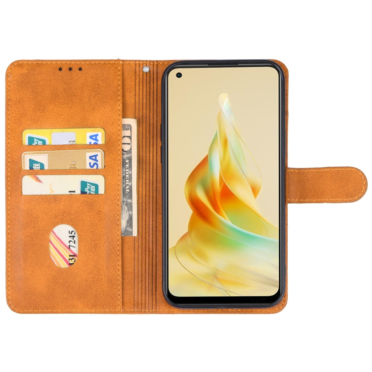 For OPPO Reno8 T 4G / CPH2481 Leather Phone Case