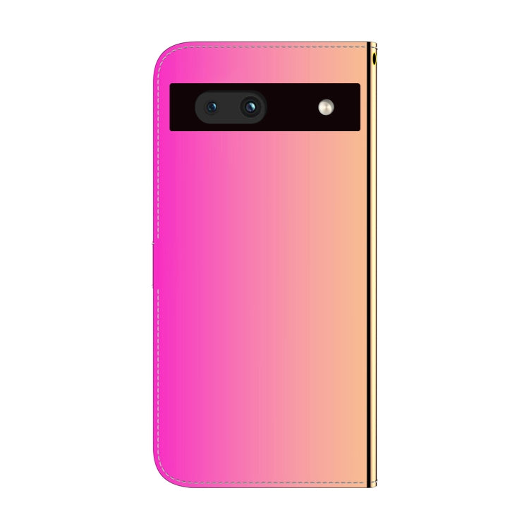 For Google Pixel 7a Imitated Mirror Surface Flip Leather Phone Case