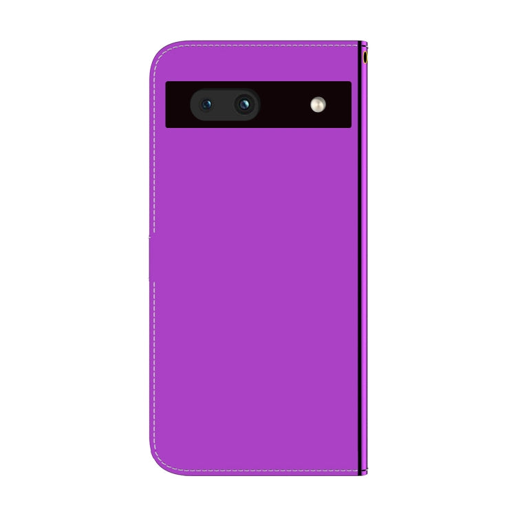 For Google Pixel 7a Imitated Mirror Surface Flip Leather Phone Case