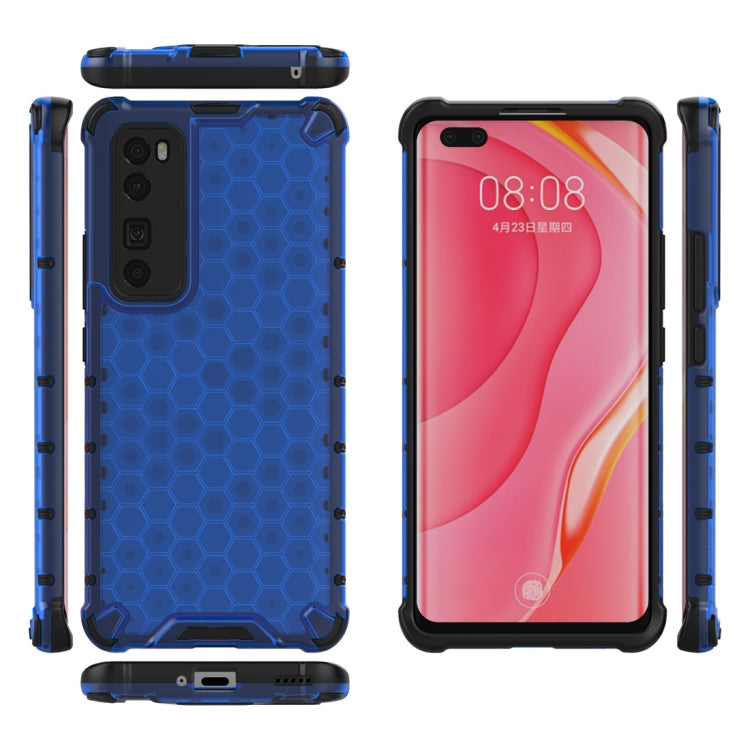 For Huawei nova 7 Pro 5G Shockproof Honeycomb PC + TPU Protective Case