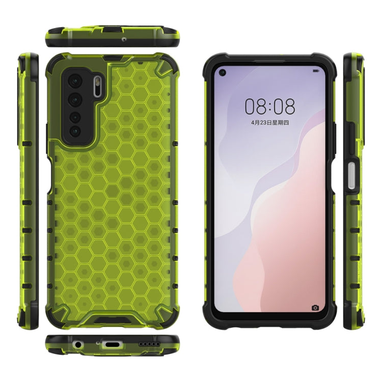 For Huawei nova 7 SE Shockproof Honeycomb PC + TPU Protective Case