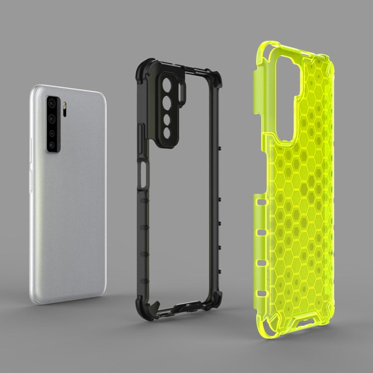 For Huawei nova 7 SE Shockproof Honeycomb PC + TPU Protective Case