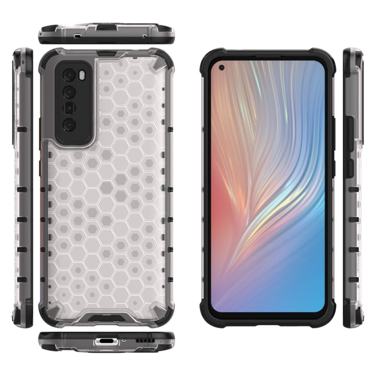 For Huawei nova 7 5G Shockproof Honeycomb PC + TPU Protective Case