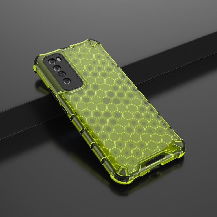 For Huawei nova 7 5G Shockproof Honeycomb PC + TPU Protective Case