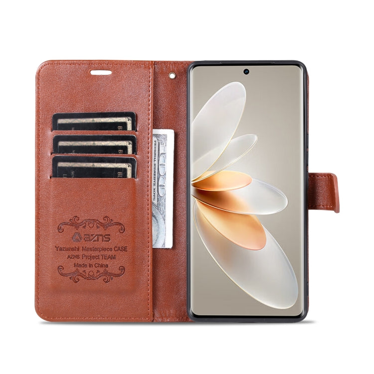 For Vivo S16 / S16 Pro AZNS Sheepskin Texture Flip Leather Phone Case