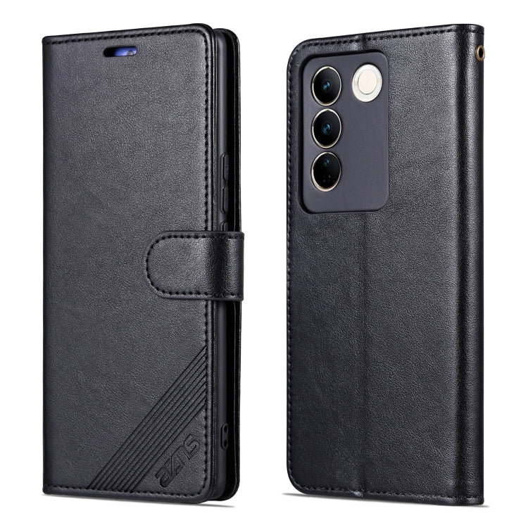 For Vivo S16e AZNS Sheepskin Texture Flip Leather Phone Case