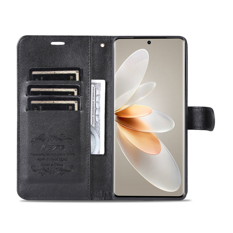 For Vivo S16e AZNS Sheepskin Texture Flip Leather Phone Case