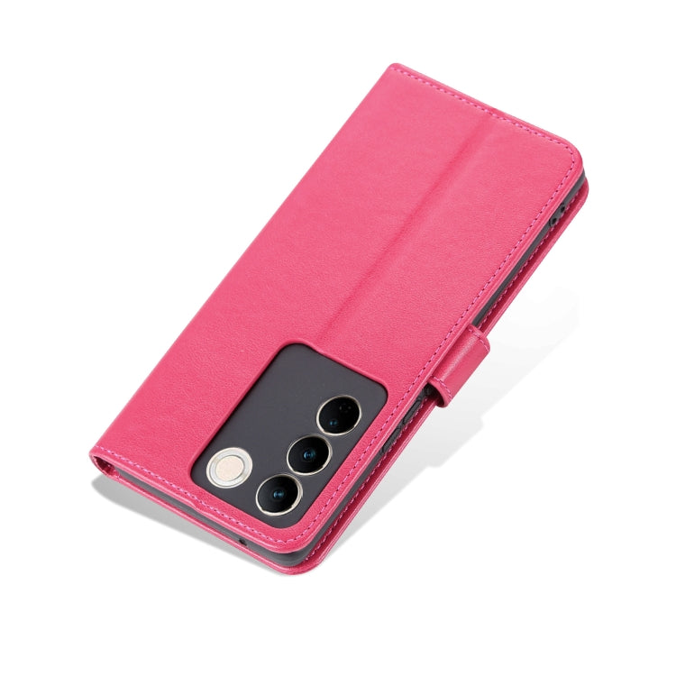 For Vivo S16e AZNS Sheepskin Texture Flip Leather Phone Case